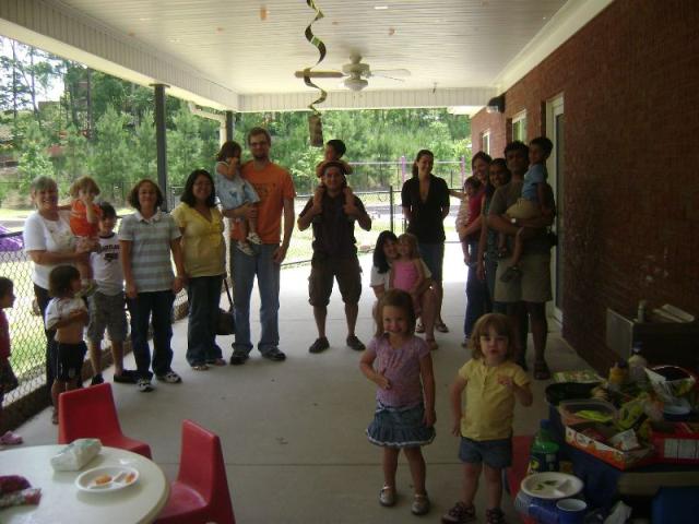 All the kids and parents