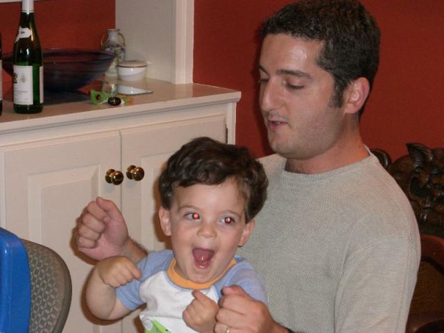 Singing with Daddy!
