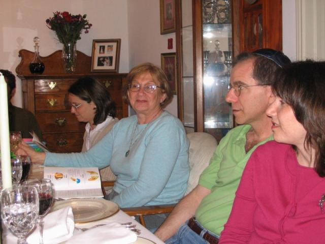 Andy, Jill &amp; Bette at the seder