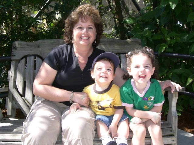 Grandma & Kids at Butterfly World